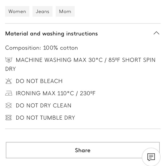 MNG MANGO Mom High-Waist Medium Washed Jeans Sz 10 - Picture 7 of 7